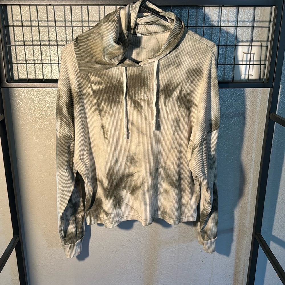 DOUBLJU long sleeve tie dye lounge wear